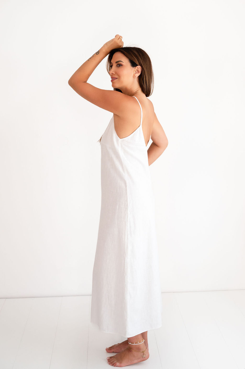 LUCE 100% Linen Dress