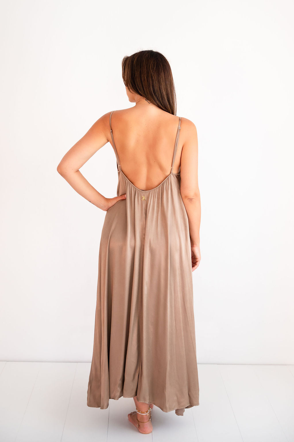 AZZURRA 100% Viscose Maxi Dress