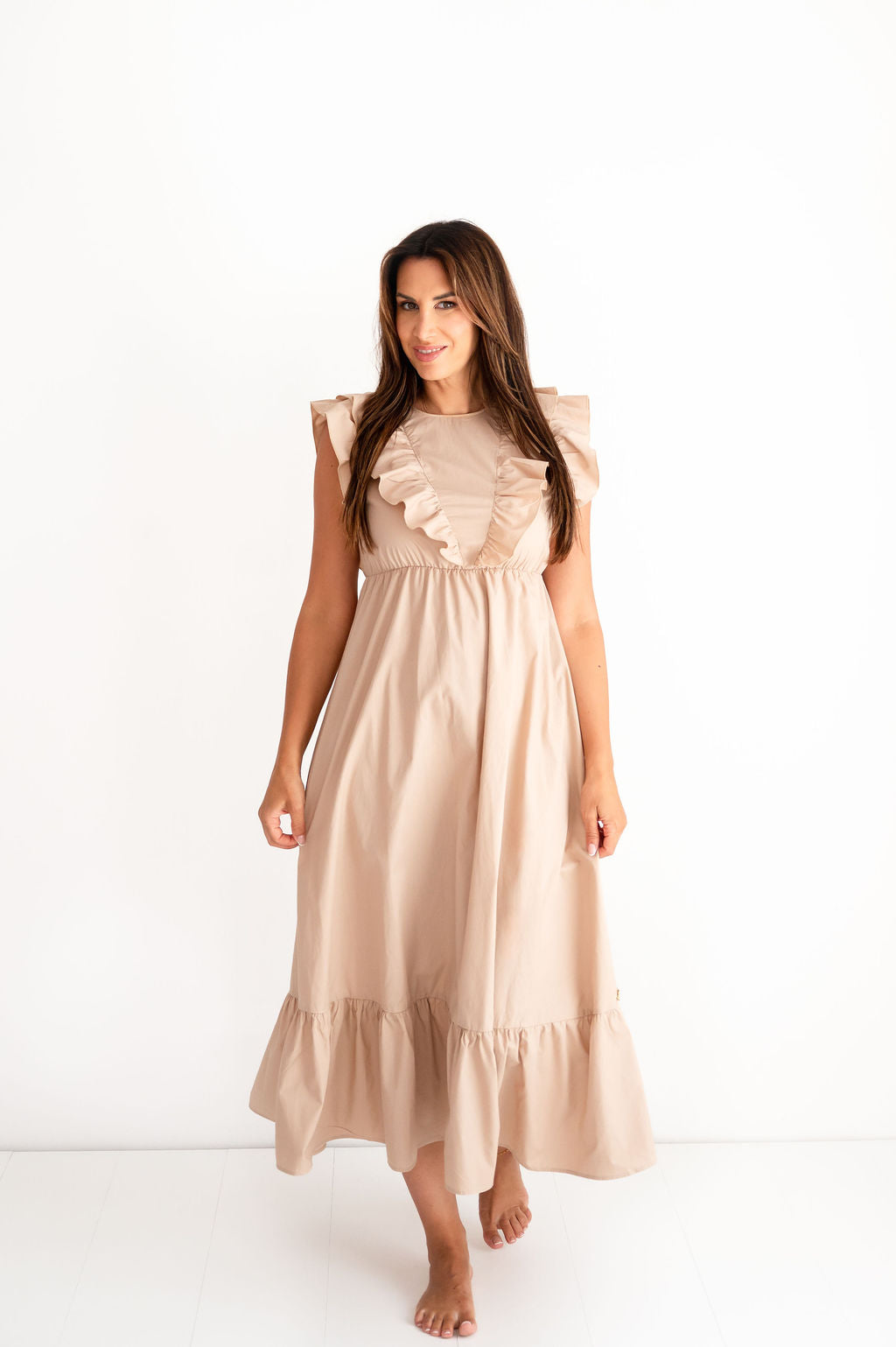 LUNARIA 100% Cotton Dress