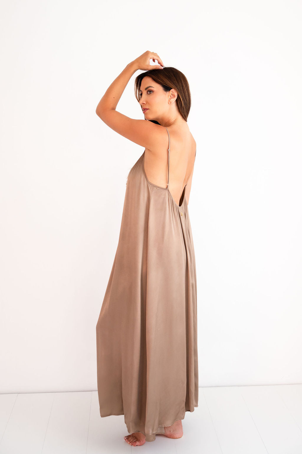AZZURRA 100% Viscose Maxi Dress