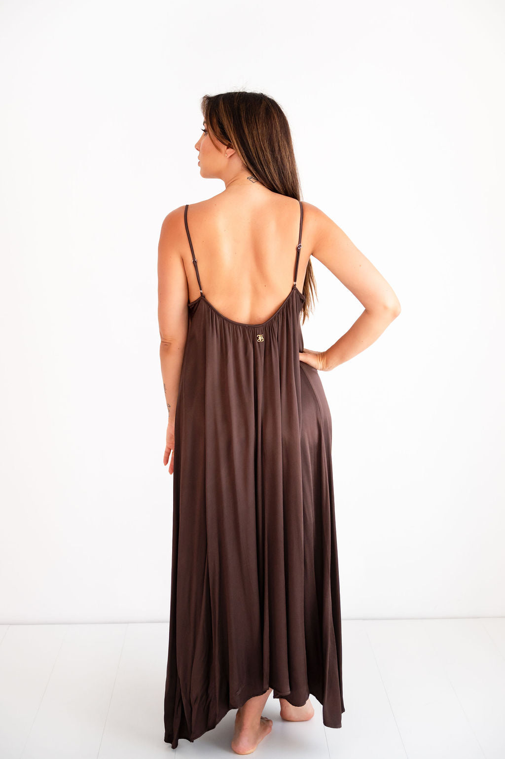 AZZURRA 100% Viscose Maxi Dress